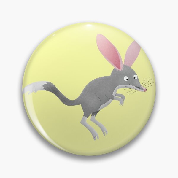 Aperçu de l'œuvre Dessin animé bilby australien heureux mignon créée et vendue par FrogFactory.
