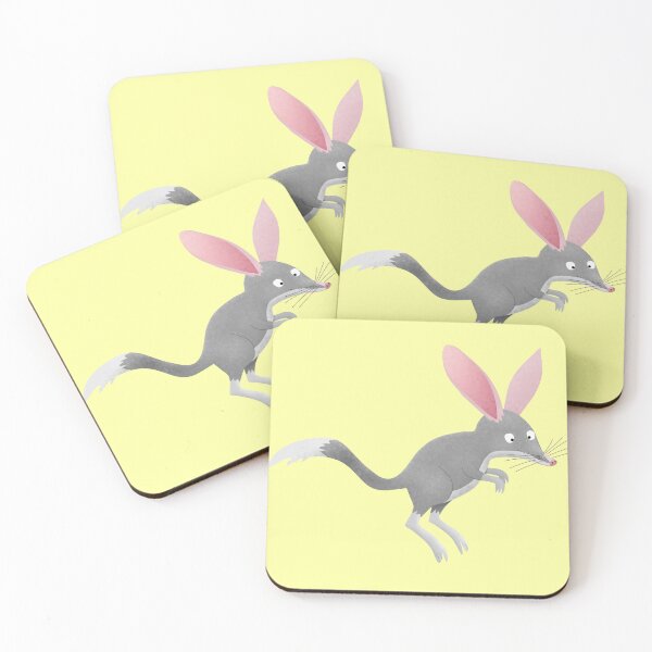 Item preview, Cute happy Australian bilby cartoon designed and sold by FrogFactory.