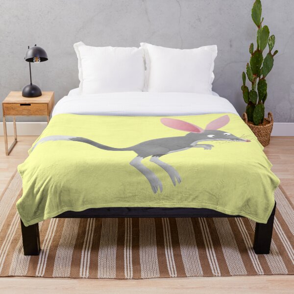 Item preview, Cute happy Australian bilby cartoon designed and sold by FrogFactory.