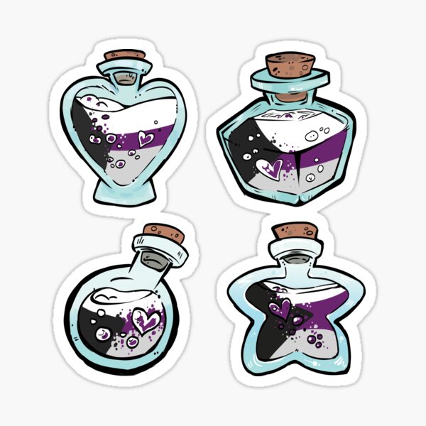 Potions Of Pride Demisexual Sticker For Sale By Ovaettr Redbubble