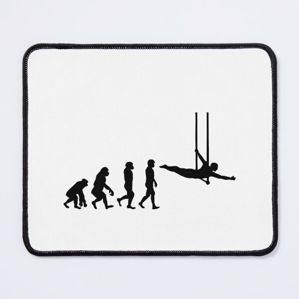 Item preview, Flying Trapeze Artist Circus Gymnastics Evolution designed and sold by CuteDesigns1.