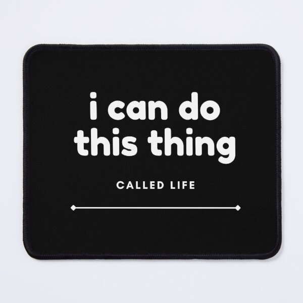 Item preview, I can do this thing called life inspirational motivation quote designed and sold by studio17designz.