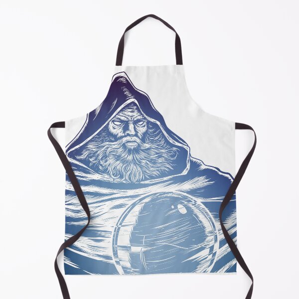 Item preview, Pondering The Orb Blue - Detailed meme Illustration designed and sold by CryptidArt.