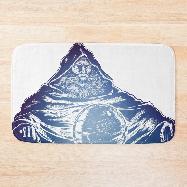 Item preview, Pondering The Orb Blue - Detailed meme Illustration designed and sold by CryptidArt.