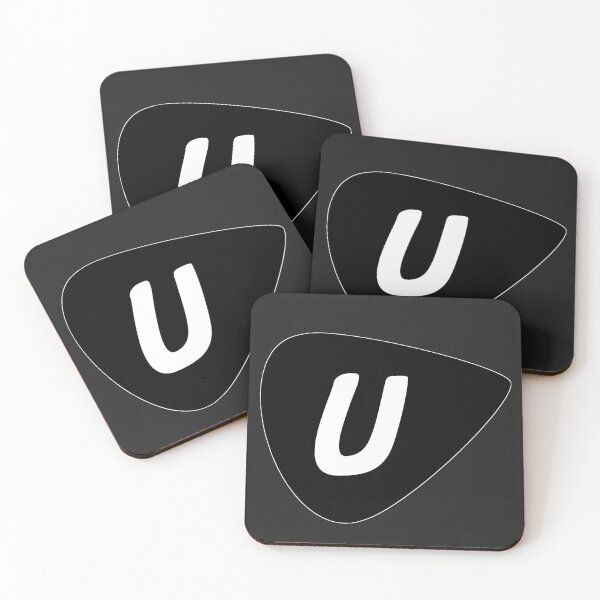 Item preview, U monogram custom name personalized letter font initials deco for artists and musicians! designed and sold by Popular-Gifts.