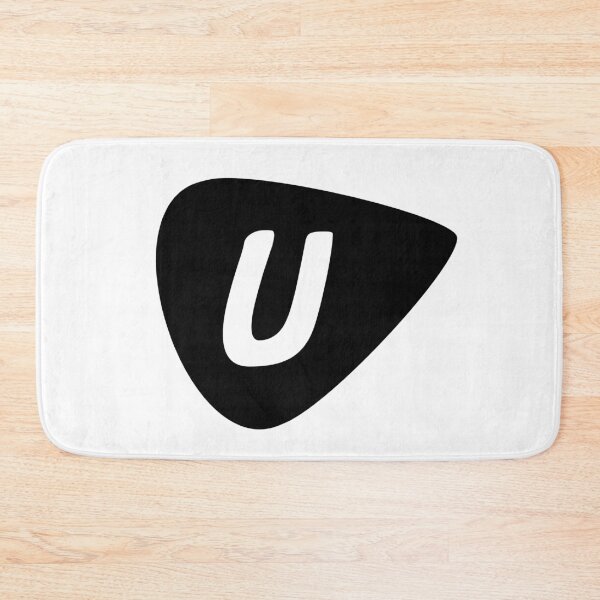 Item preview, U monogram custom name personalized letter font initials deco for artists and musicians! designed and sold by Popular-Gifts.