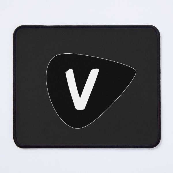 Item preview, V monogram custom name personalized letter font initials deco for artists and musicians! designed and sold by Popular-Gifts.