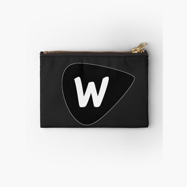 Item preview, W monogram custom name personalized letter font initials deco for artists and musicians! designed and sold by Popular-Gifts.