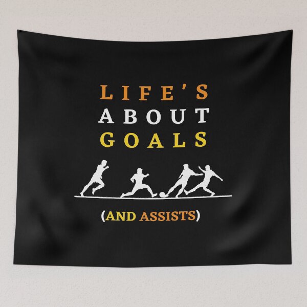 Item preview, Soccer | 'Life's About Goals' | Soccer Playground Field designed and sold by DKA-2ndBoy.