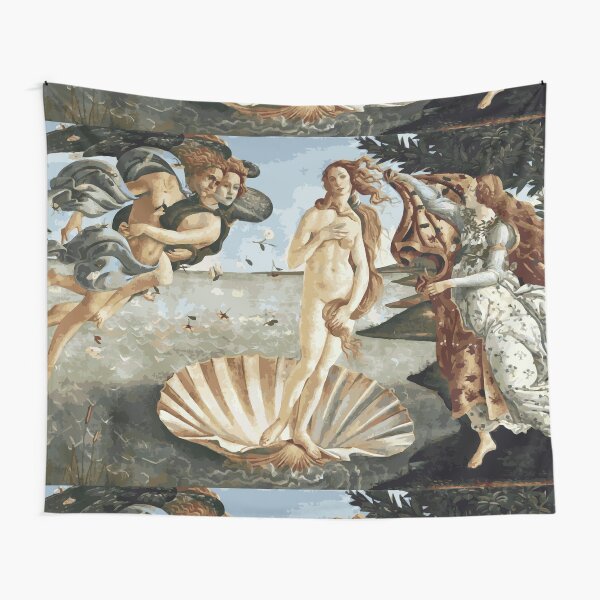 Birth of venus tapestry hot sale