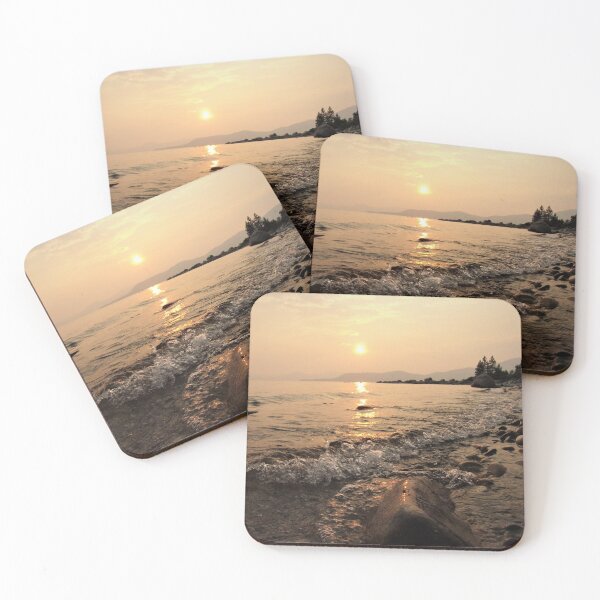 Item preview, Lake Tahoe Hidden Beach Sunset designed and sold by KristinaL.