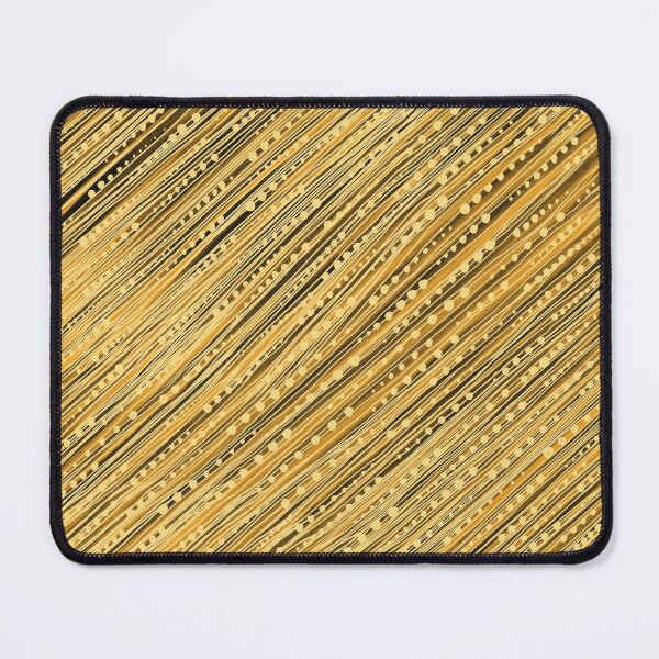 Item preview, Striped Ochre and Brown colored pattern designed and sold by IrinaIkar.