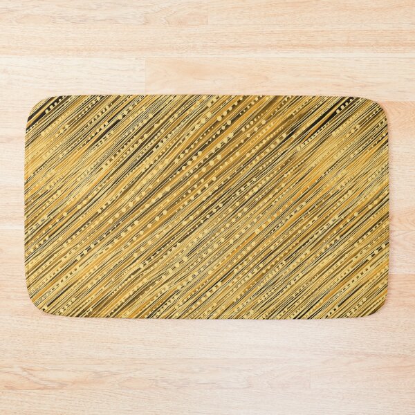 Item preview, Striped Ochre and Brown colored pattern designed and sold by IrinaIkar.