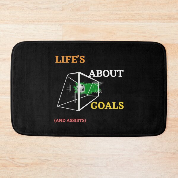 Item preview, Soccer | 'Life's About Goals' | Soccer Disappear Shoot designed and sold by DKA-2ndBoy.