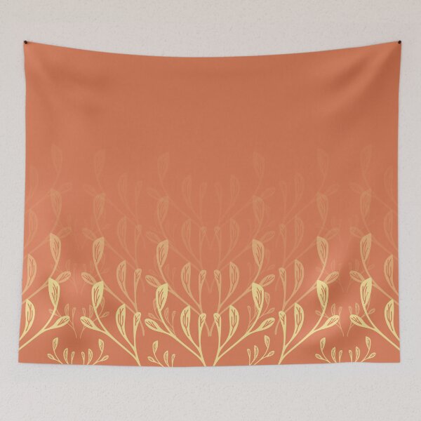 Item preview, Coral Rose & Popcorn Fading Leaves designed and sold by Kettukas.