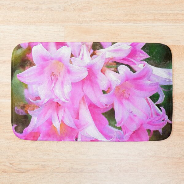Item preview, Painterly Pink Belladonna Amaryllis Garden designed and sold by SeaChangeDesign.