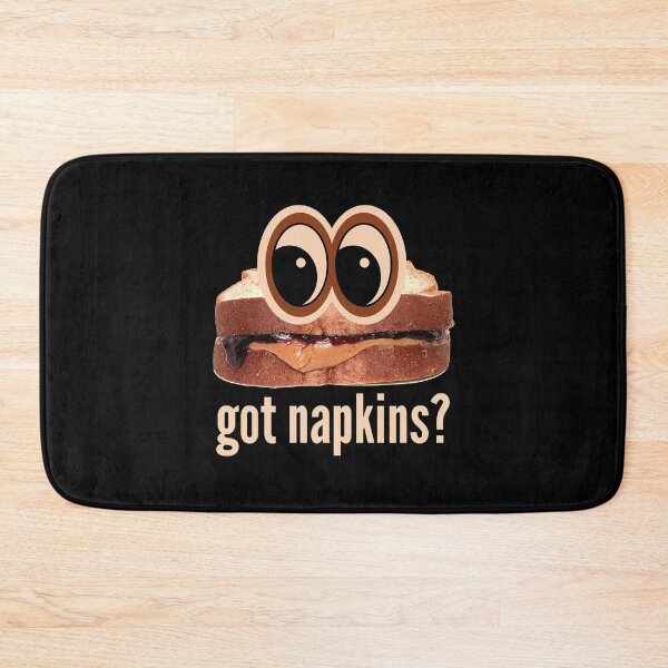Item preview, Peanut Butter And Jelly Sandwich PB&J Got Napkins? designed and sold by CBCreations73.