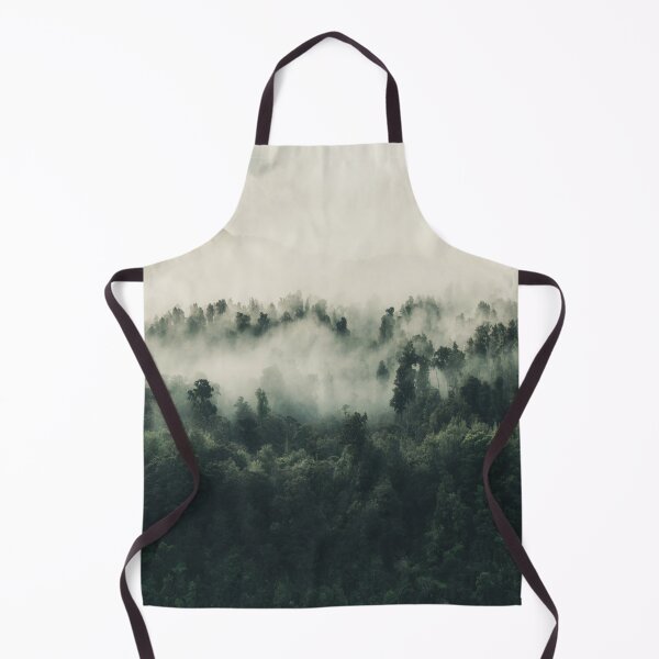 Item preview, Misty Winter Pine Forest Landscape designed and sold by Simi2020.