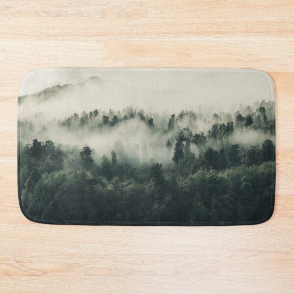 Item preview, Misty Winter Pine Forest Landscape designed and sold by Simi2020.