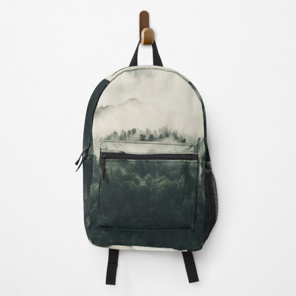 Item preview, Misty Winter Pine Forest Landscape designed and sold by Simi2020.