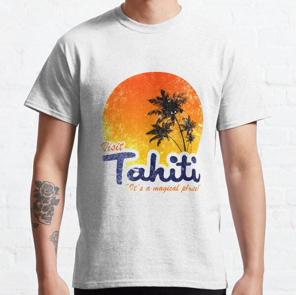 T-shirt Agents du BouclierVisitez Tahiti T-shirt classique
