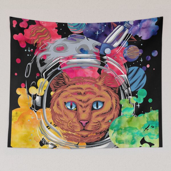 Item preview, Astrocat In Space - Paint Splat  designed and sold by onjcdesign.