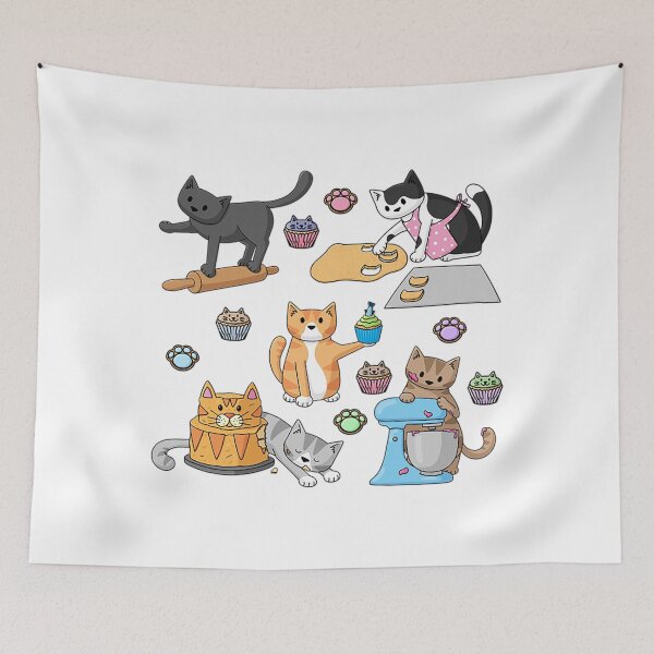 Item preview, Baking T-ShirtBaking Cats designed and sold by BridCooge.