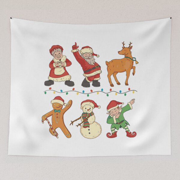 Item preview, Captain Mainwaring Dads Army Dancing T-ShirtChristmas characters dancing designed and sold by BridCooge.