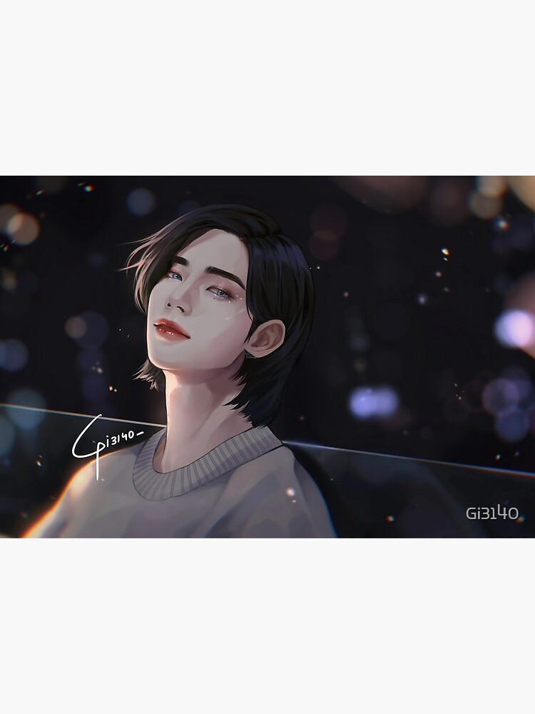 Hyunjin, From Stray Kids Original K-pop Fanart Print 