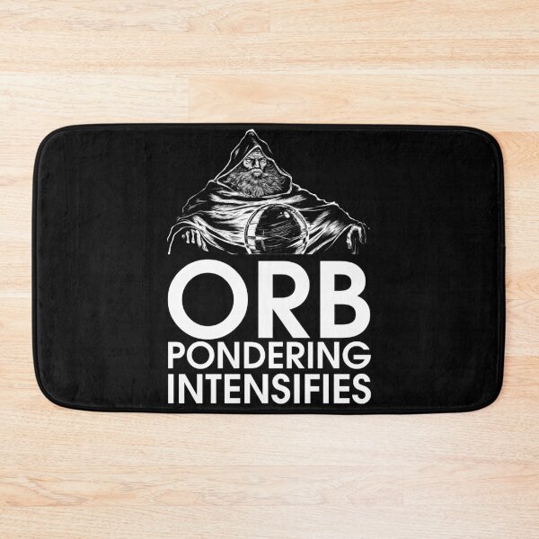 Item preview, Orb Pondering Intensifies - Novelty Meme designed and sold by CryptidArt.