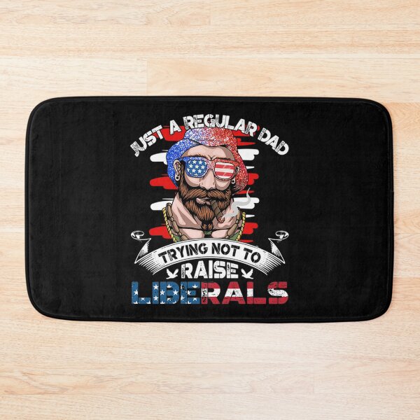 Item preview, Fourth Of July T-ShirtRepublican Just A Regular Dad Trying Not To Raise Liberals Patriotic designed and sold by BridCooge.