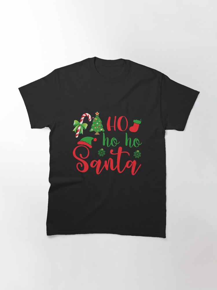 Disover Ho Ho Ho Santa Christmas| Perfect Gift Classic T-Shirt