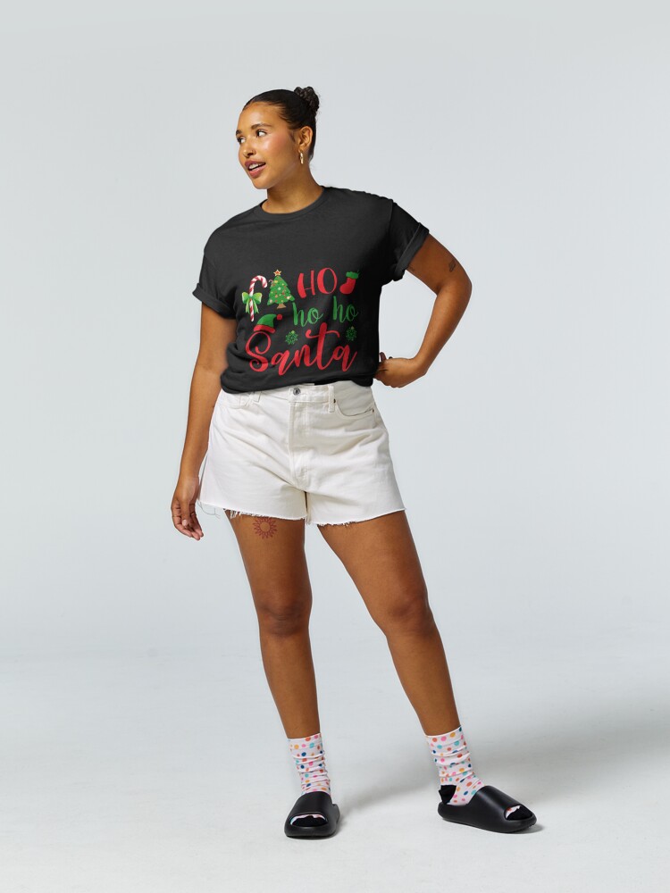 Disover Ho Ho Ho Santa Christmas| Perfect Gift Classic T-Shirt
