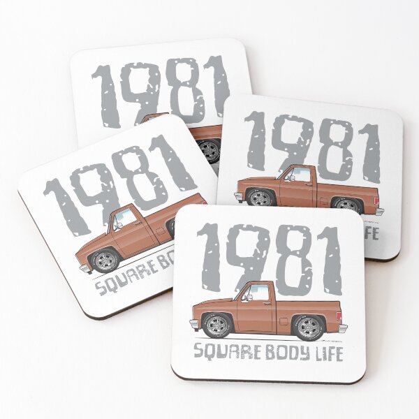 Item preview, Square Body Truck T-Shirt1981-Cinnamon designed and sold by BridCooge.