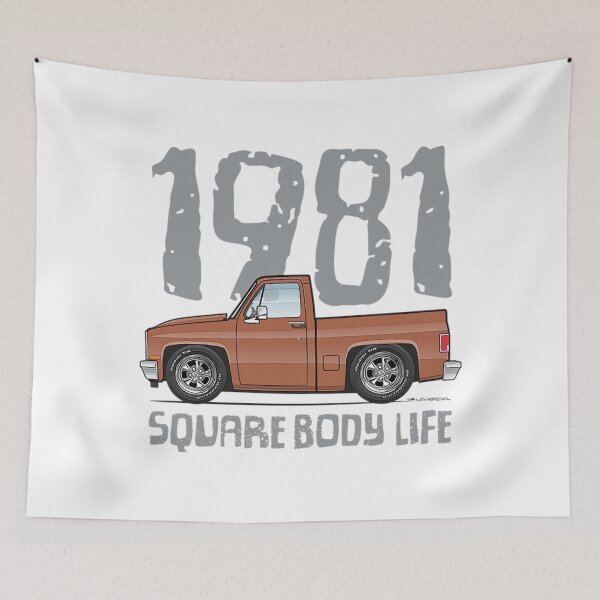 Item preview, Square Body Truck T-Shirt1981-Cinnamon designed and sold by BridCooge.