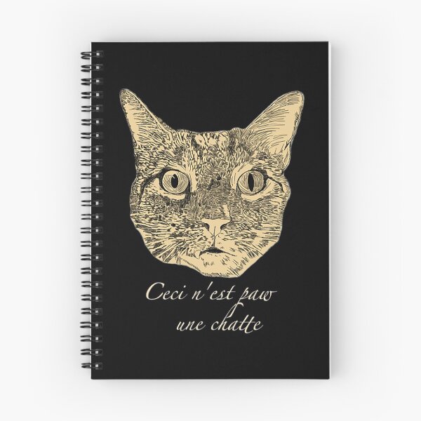 Item preview, Treachery Of Cats T-ShirtCeci n'est paw une chatte designed and sold by BridCooge.