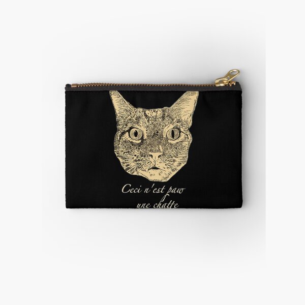 Item preview, Treachery Of Cats T-ShirtCeci n'est paw une chatte designed and sold by BridCooge.