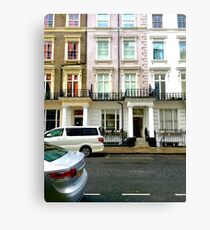 London Hotels Canvas Print