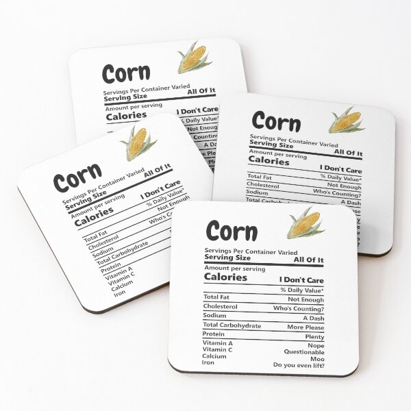 Item preview, Corn - Servings Per Container designed and sold by CheryleaDesigns.