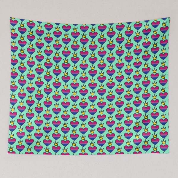 Item preview, Bisexual Pride Heart Crown designed and sold by Lori P.