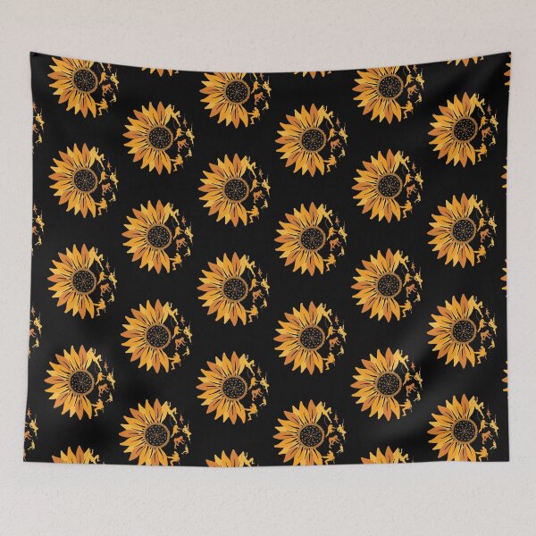Item preview, Girasol Trepador Floral designed and sold by JobyeBee.