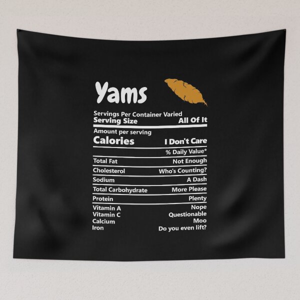 Item preview, Yams - Servings Per Container designed and sold by CheryleaDesigns.
