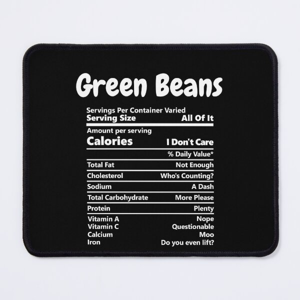 Item preview, Green Beans - Servings Per Container designed and sold by CheryleaDesigns.