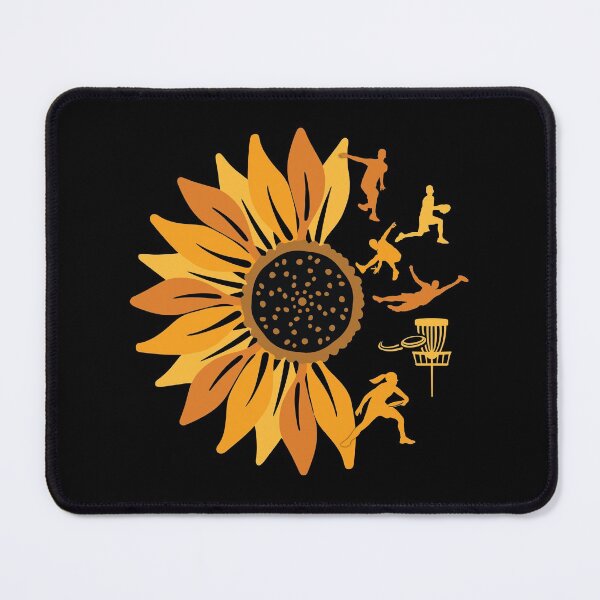 Item preview, Disc Golf Sunflower Floral designed and sold by JobyeBee.
