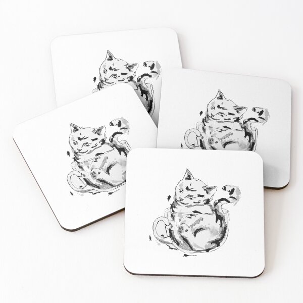 Item preview, Teacup kitten designed and sold by HopeDiamond-Art.