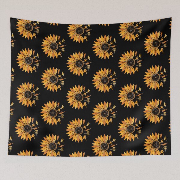 Item preview, Disc Golf Sunflower Floral designed and sold by JobyeBee.