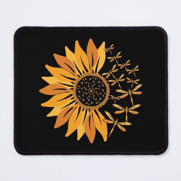 Item preview, Dragonfly Sunflower Floral designed and sold by JobyeBee.