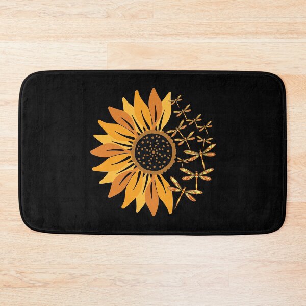 Aperçu de l'œuvre Libellule Tournesol Floral créée et vendue par JobyeBee.