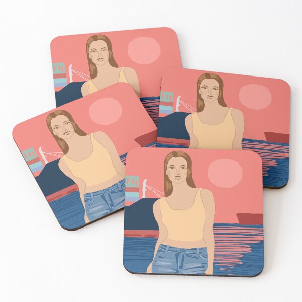 Item preview, A woman in the port designed and sold by korasi.