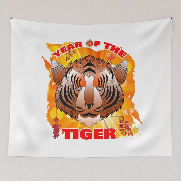 Item preview, Chinese New Year Of The Tiger designed and sold by my-green-gecko.
